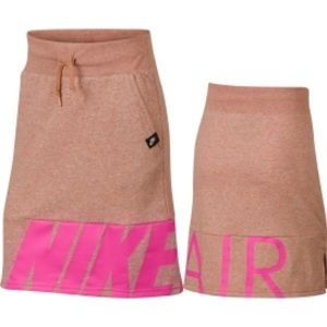 NWT NIKE Big Logo Color Block Mini Skirt  M/L